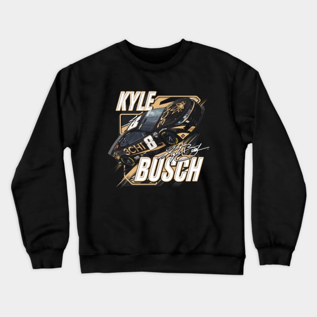 Kyle Busch Racing Team Crewneck Sweatshirt by art.Hamdan